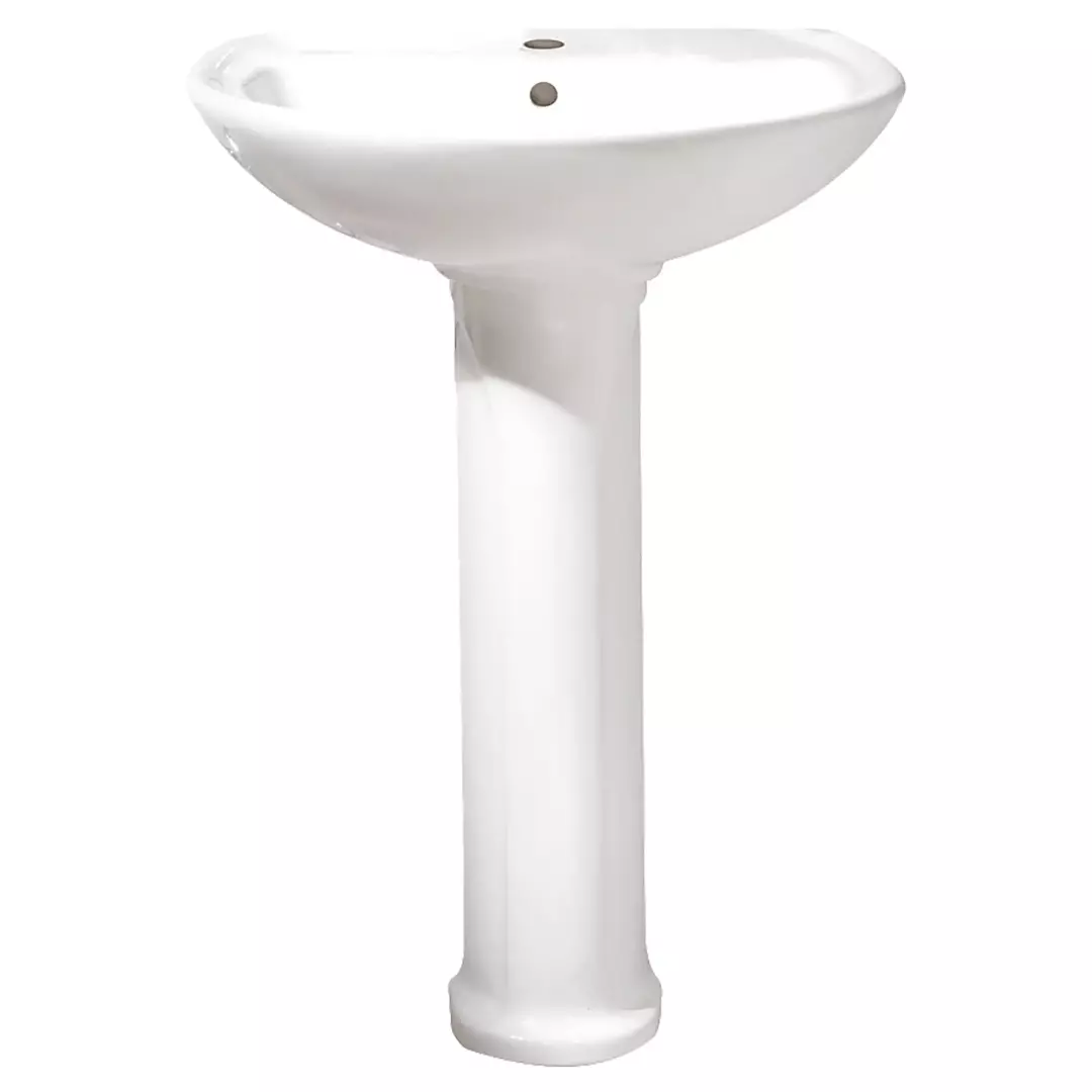 Cadet® Center Hole Only Pedestal Sink Top and Leg Combination material