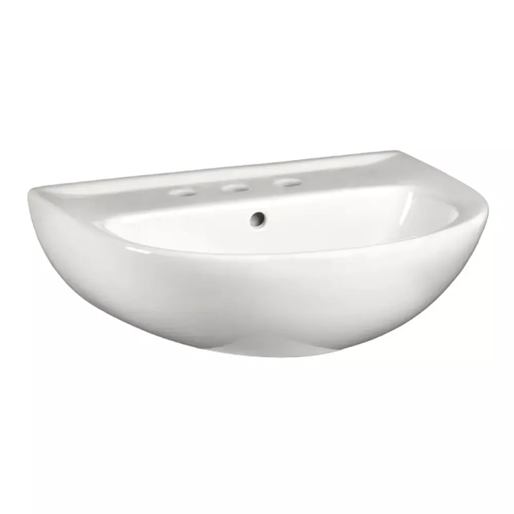 22-Inch Evolution® 8-Inch Widespread Pedestal Sink Top material