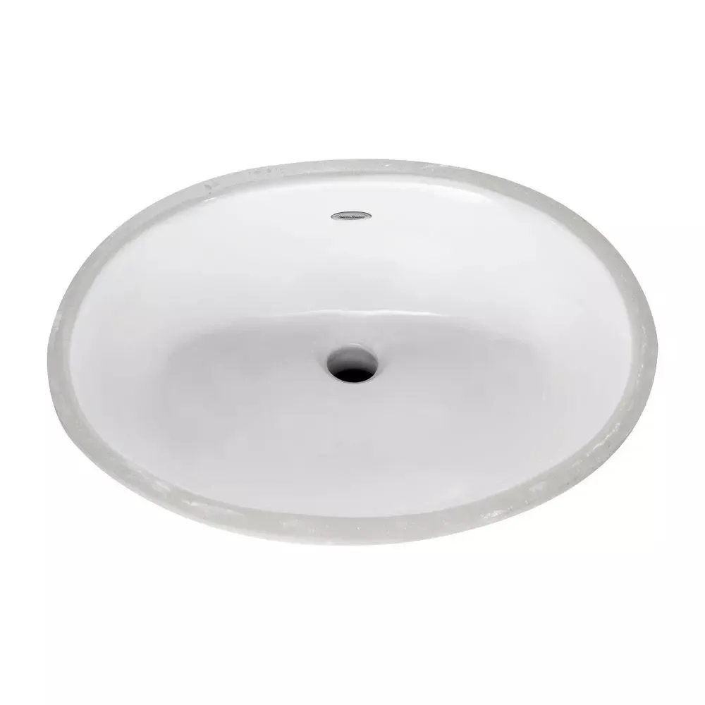 Ovalyn Medium Under Counter Sink With Glazed Underside material