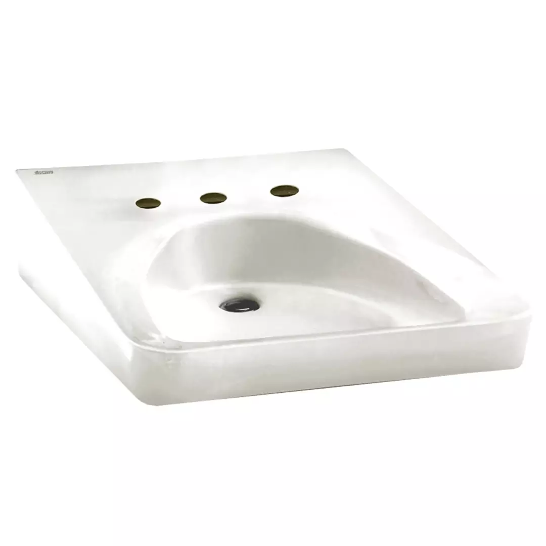 Wheelchair Wall-Hung Sink With 10-1/2-Inch Widespread material
