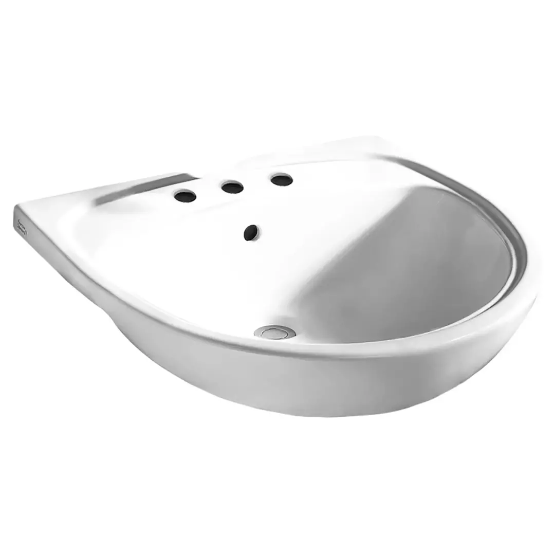 Mezzo® Semi-Countertop Sink With 8-Inch Widespread material