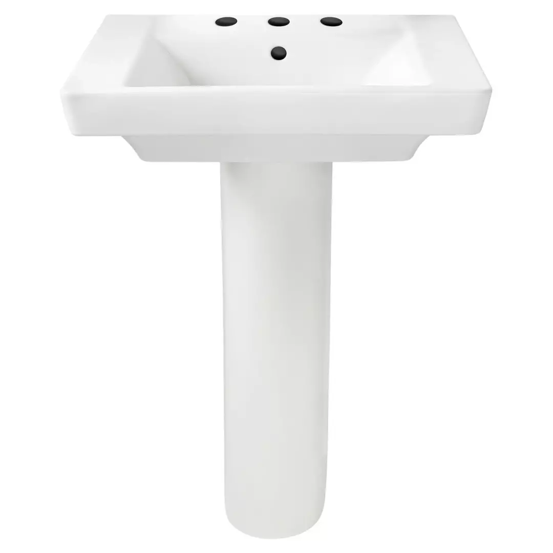 Boulevard® 8-Inch Widespread Pedestal Sink Top and Leg Combination material
