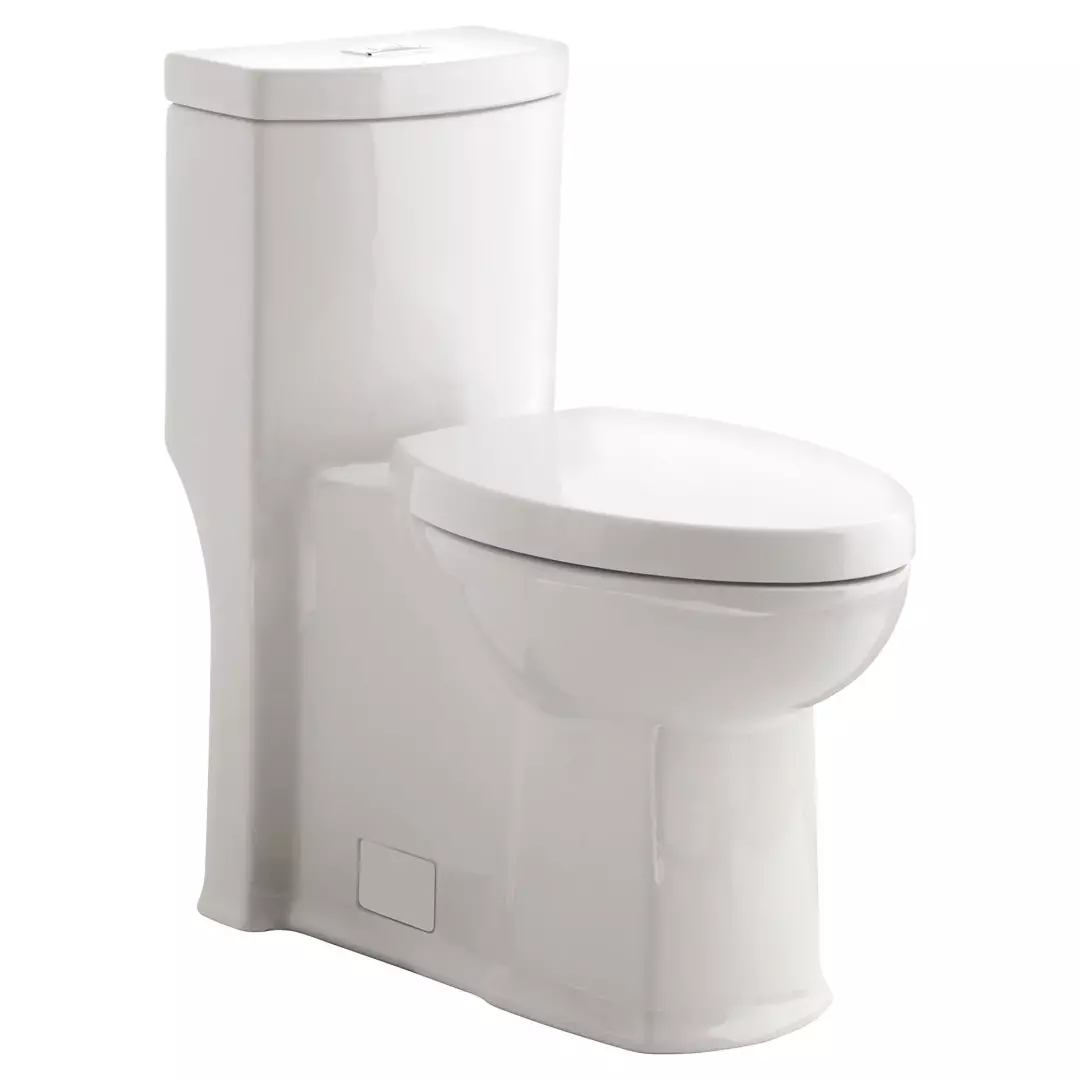 Boulevard® One-Piece Dual Flush 1.6 gpf/6.0 Lpf and 1.1 gpf/4.2 Lpf Chair Height Elongated Toilet With Seat material