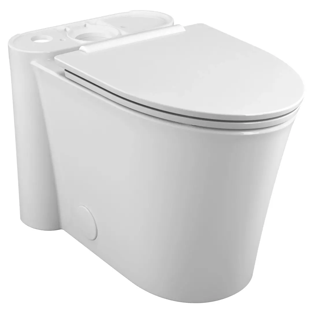 Studio® S Concealed Trapway Chair Height Elongated Toilet Bowl With Seat material