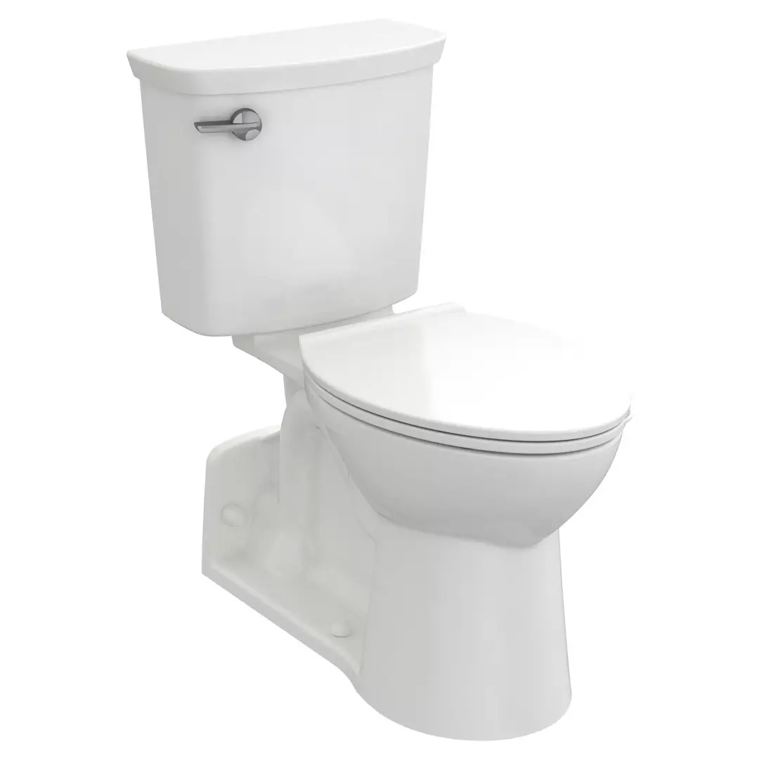 Yorkville® VorMax® Two-Piece 1.28 gpf/4.8 Lpf Chair Height Back Outlet Elongated EverClean® Toilet material
