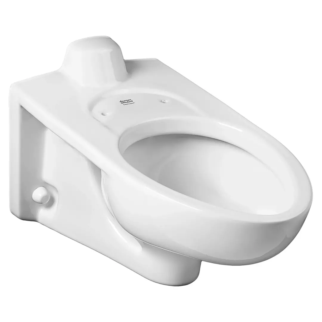 Afwall® Millennium® 1.1 – 1.6 gpf (4.2 – 6.0 Lpf) Back Spud Elongated Wall-Hung EverClean® Bowl material