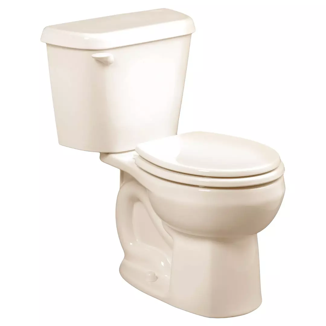 Colony® Two-Piece 1.28 gpf/4.8 Lpf Standard Height Round Front 10-Inch Rough Toilet Less Seat material