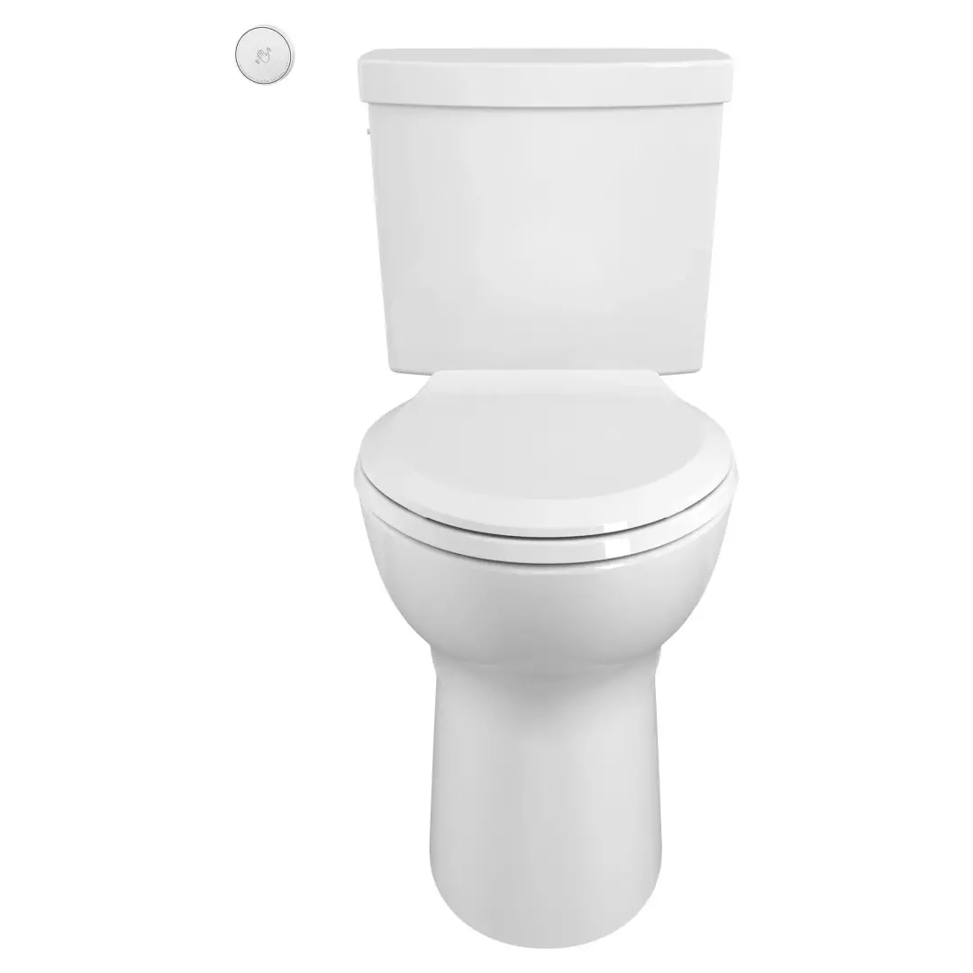 Cadet® Touchless Chair Height Elongated Toilet Less Seat material
