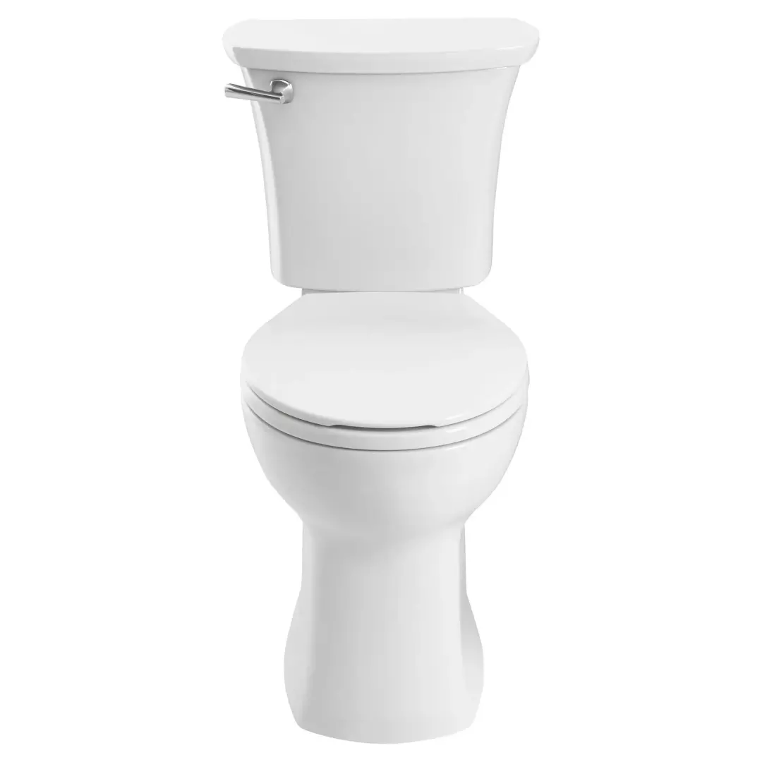 Edgemere® Two-Piece 1.28 gpf/4.8 Lpf Chair-Height Round-Front 10 in. Rough Toilet Less Seat material