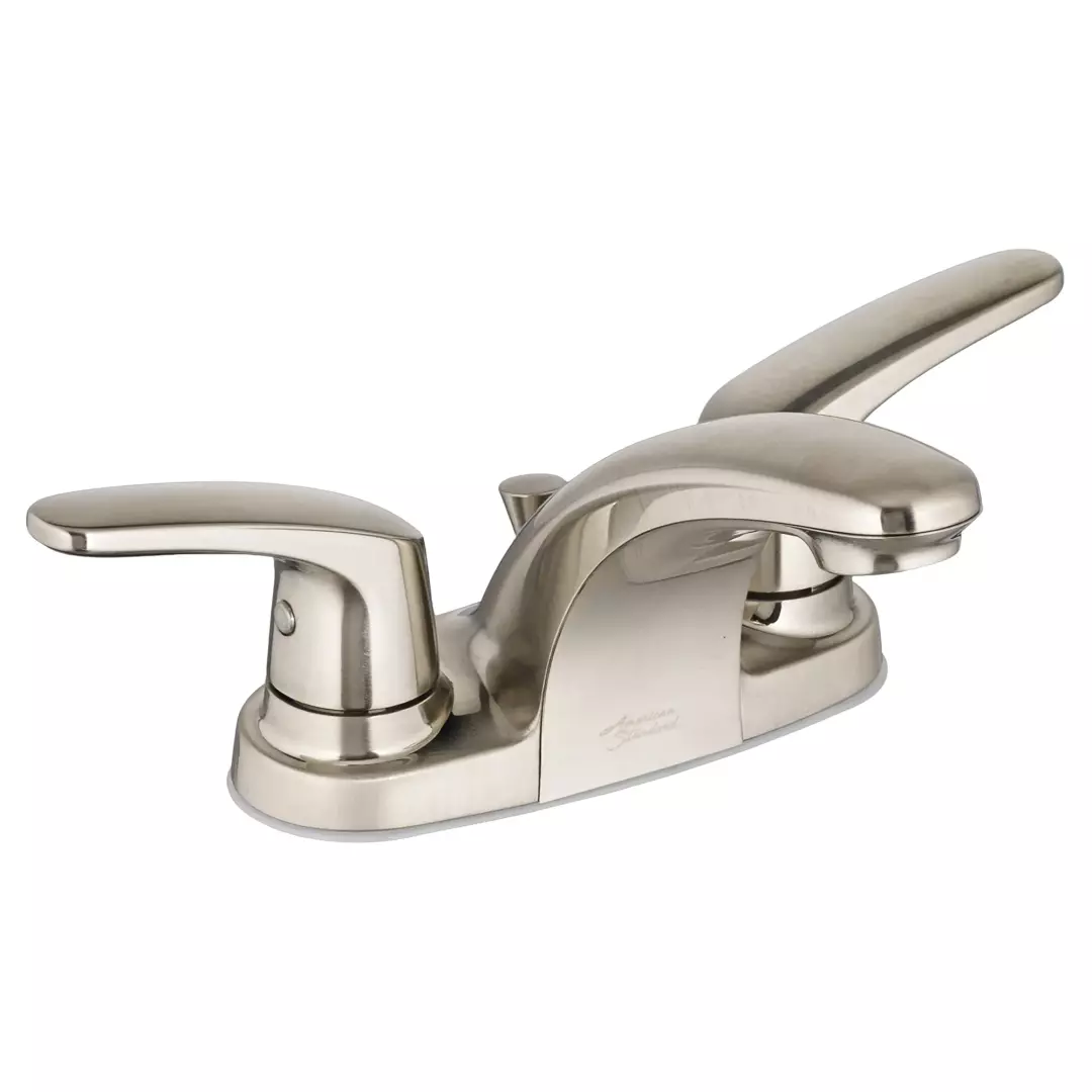 Colony® PRO 4-Inch Centerset 2-Handle Bathroom Faucet 1.2 gpm/4.5 Lpm Less Drain, With Lever Handles material