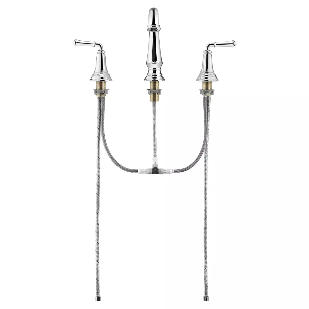 Delancey® 8-Inch Widespread 2-Handle Bathroom Faucet 1.2 gpm/4.5 L/min With Lever Handles material