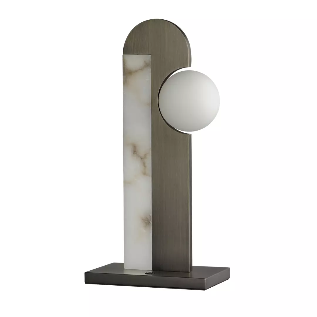 New Age Desk Lamp Spanish Alabaster material