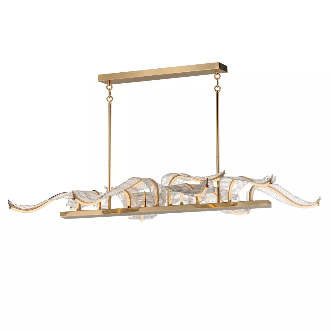 Lillet 10-Light LED Linear Pendant material