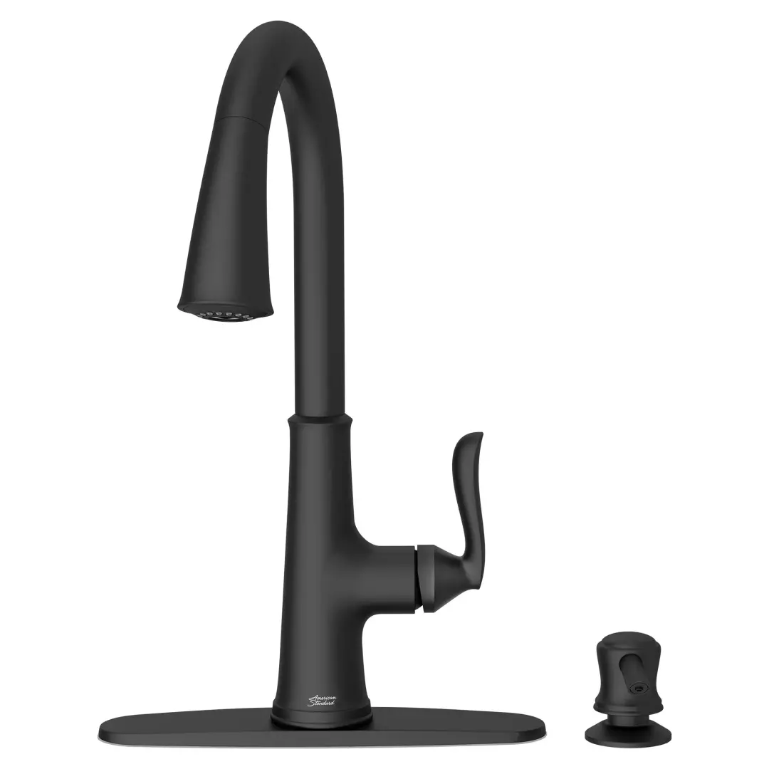 Northport® One-Handle Pull-Down Kitchen Faucet With Soap Dispenser material