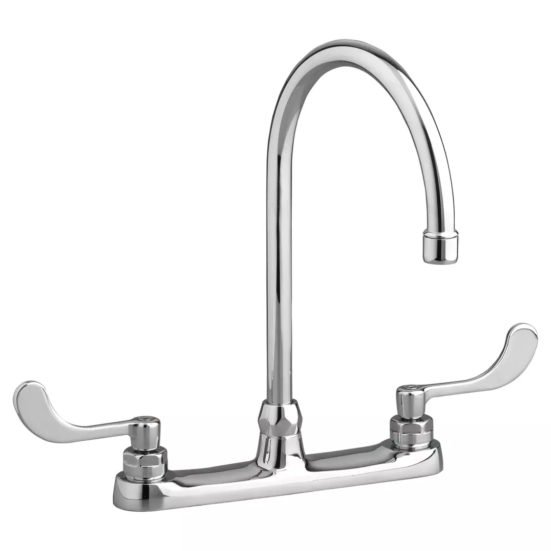 Monterrey® Top Mount Kitchen Faucet With Gooseneck Spout and Wrist Blade Handles 1.5 gpm/5.7 L/min material