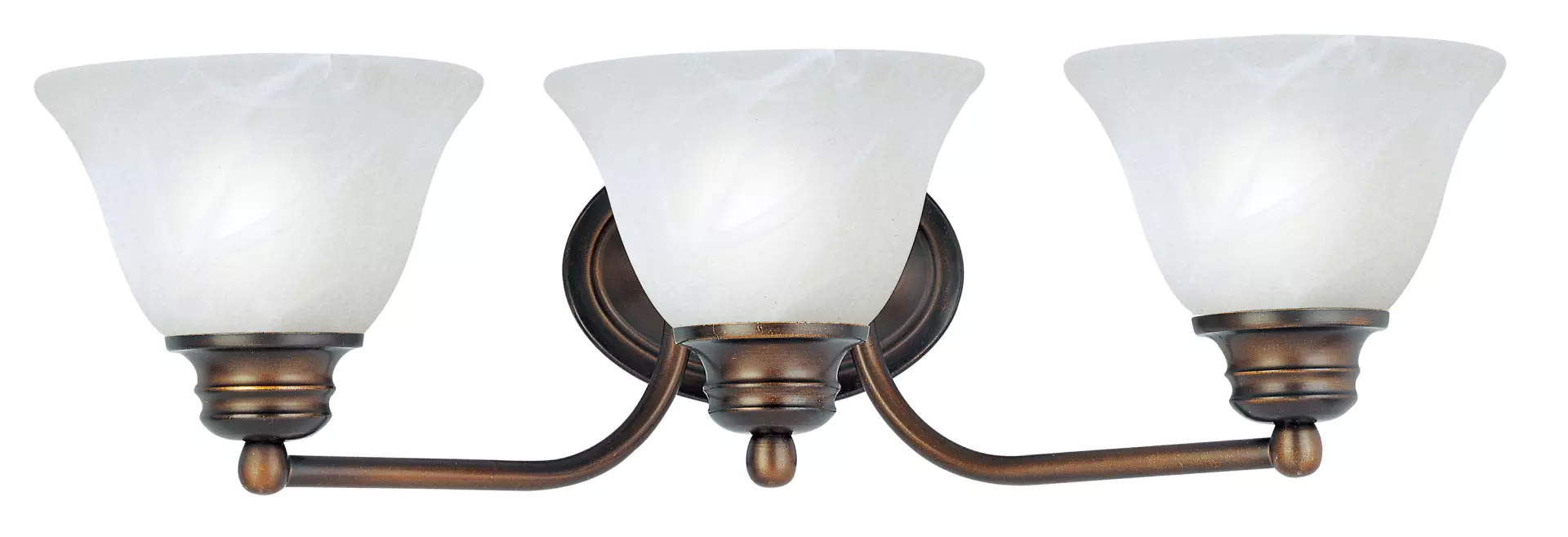 Malaga 3-Light Bath Vanity material