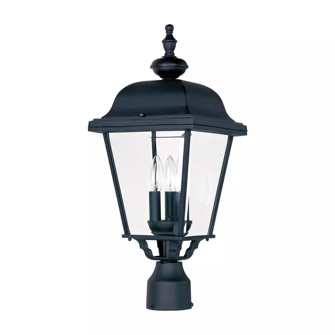 Builder Cast 3-Light Outdoor Pole/Post Lantern material