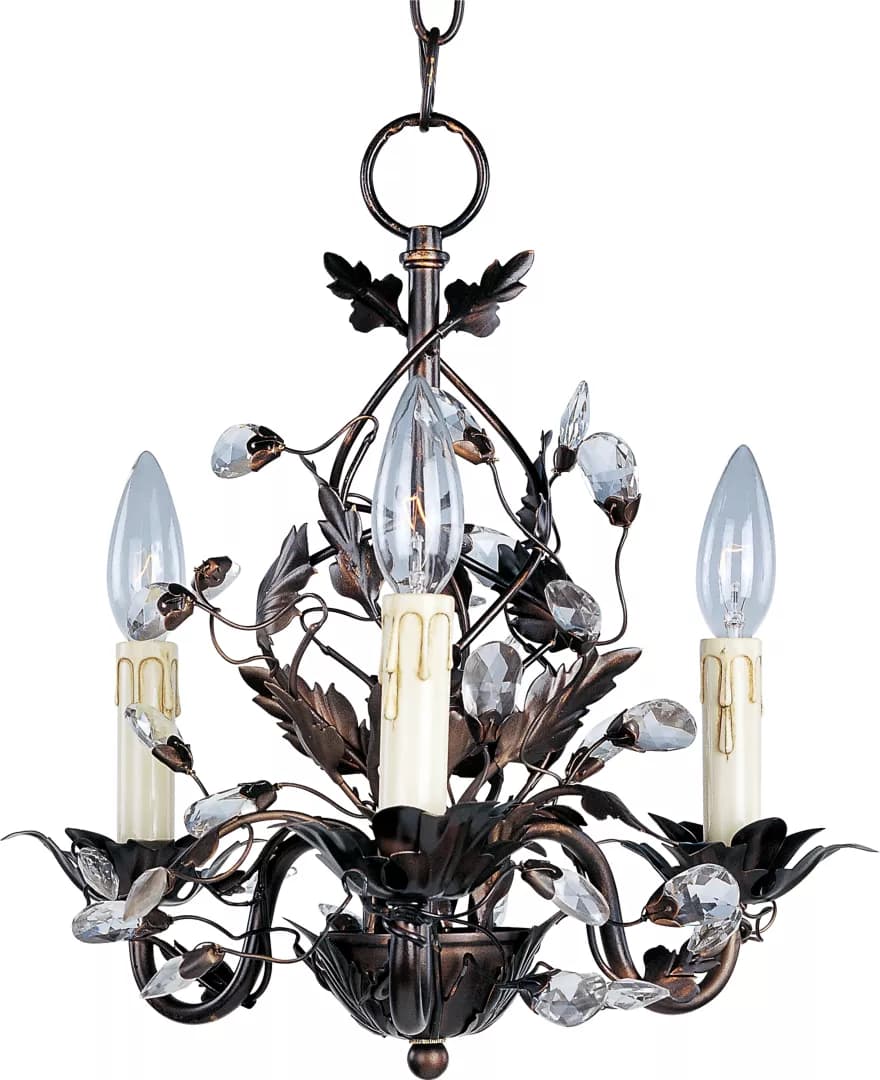 Elegante 3-Light Chandelier material
