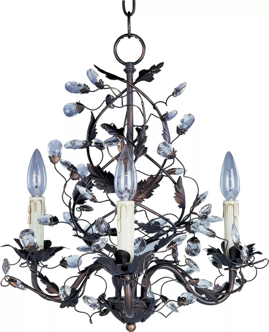 Elegante 3-Light Chandelier material