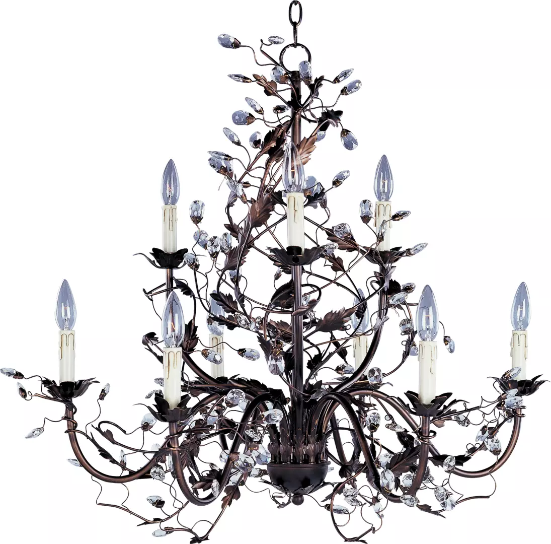 Elegante 9-Light Chandelier material