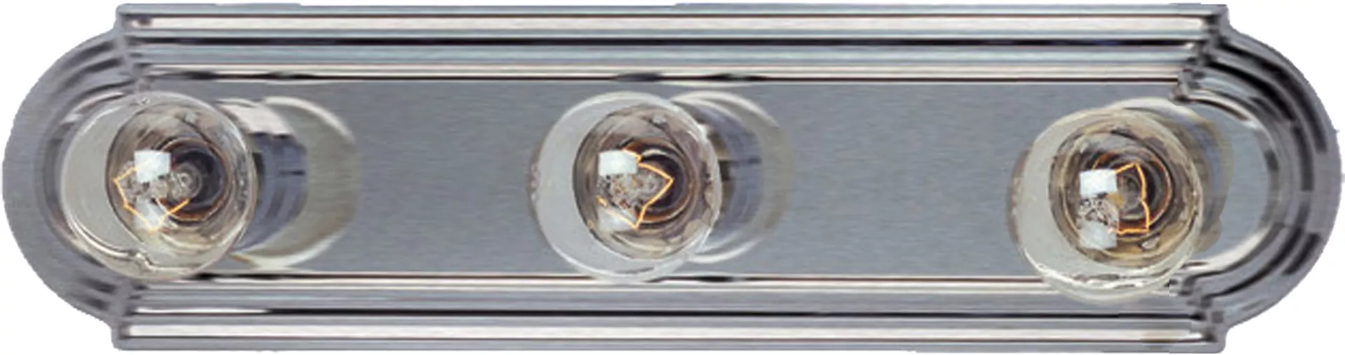 Essentials 3-Light Racetrack Bath Vanity Light material