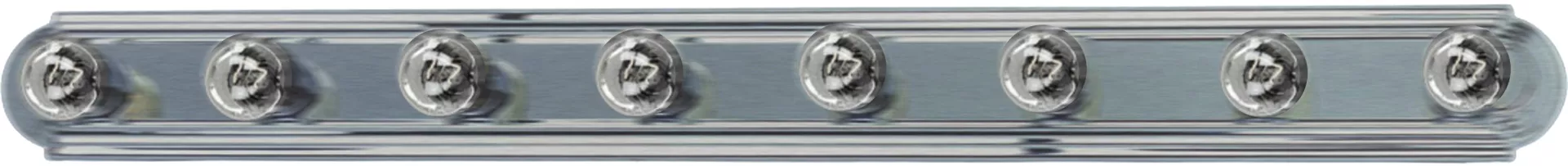 Essentials 8-Light Racetrack Bath Vanity Light material