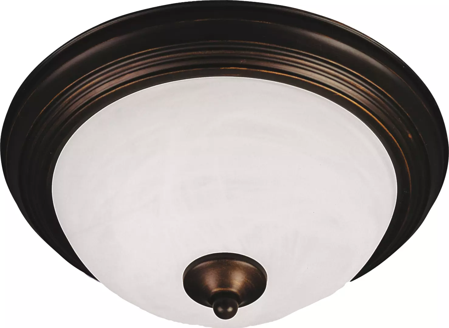 Essentials 2-Light Flush Mount material