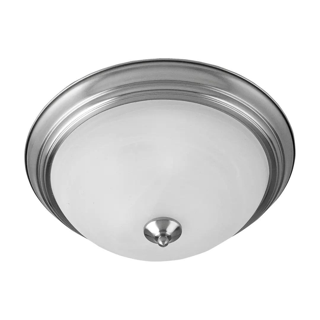 Essentials 3-Light Flush Mount material