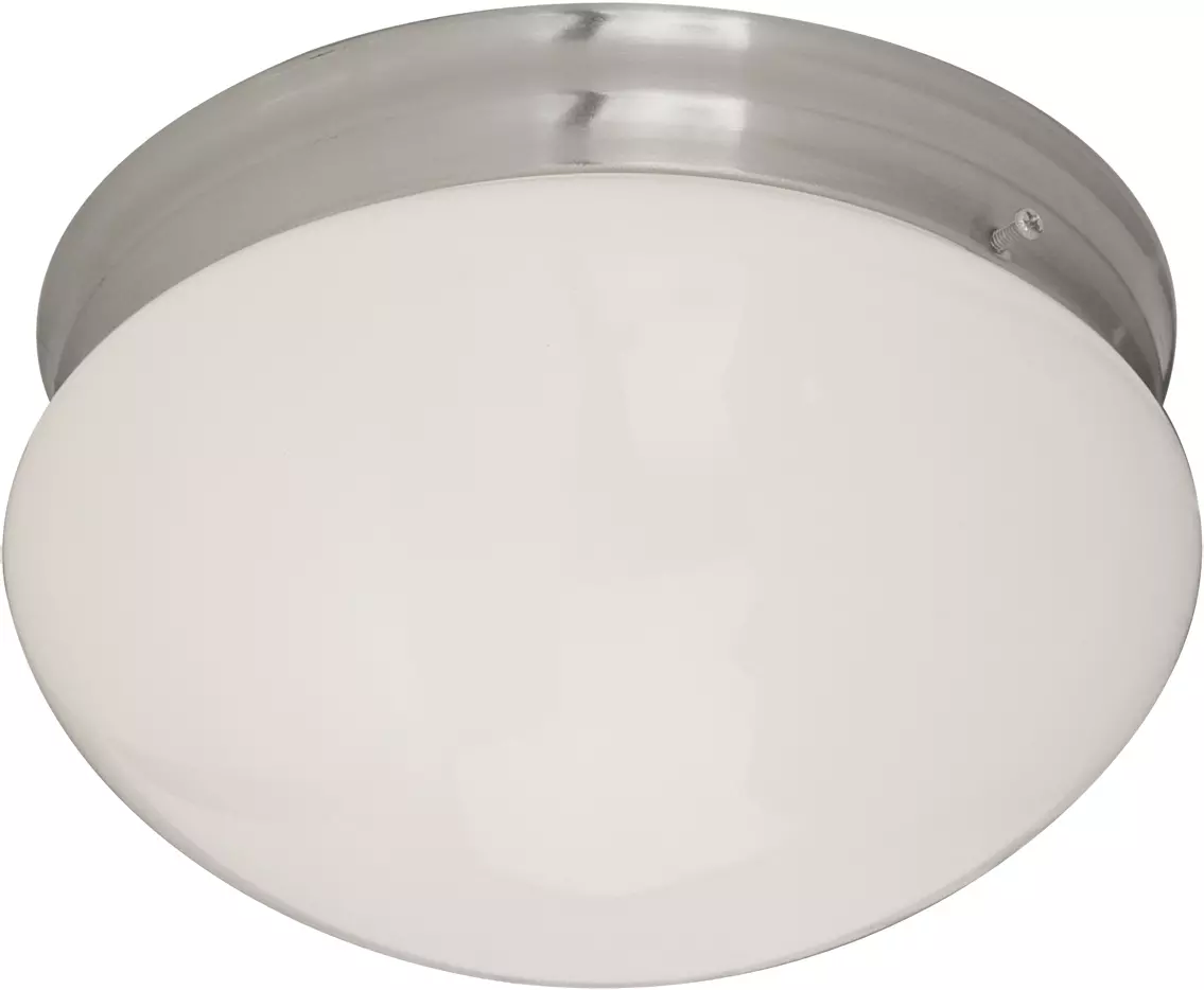Essentials 2-Light Flush Mount material