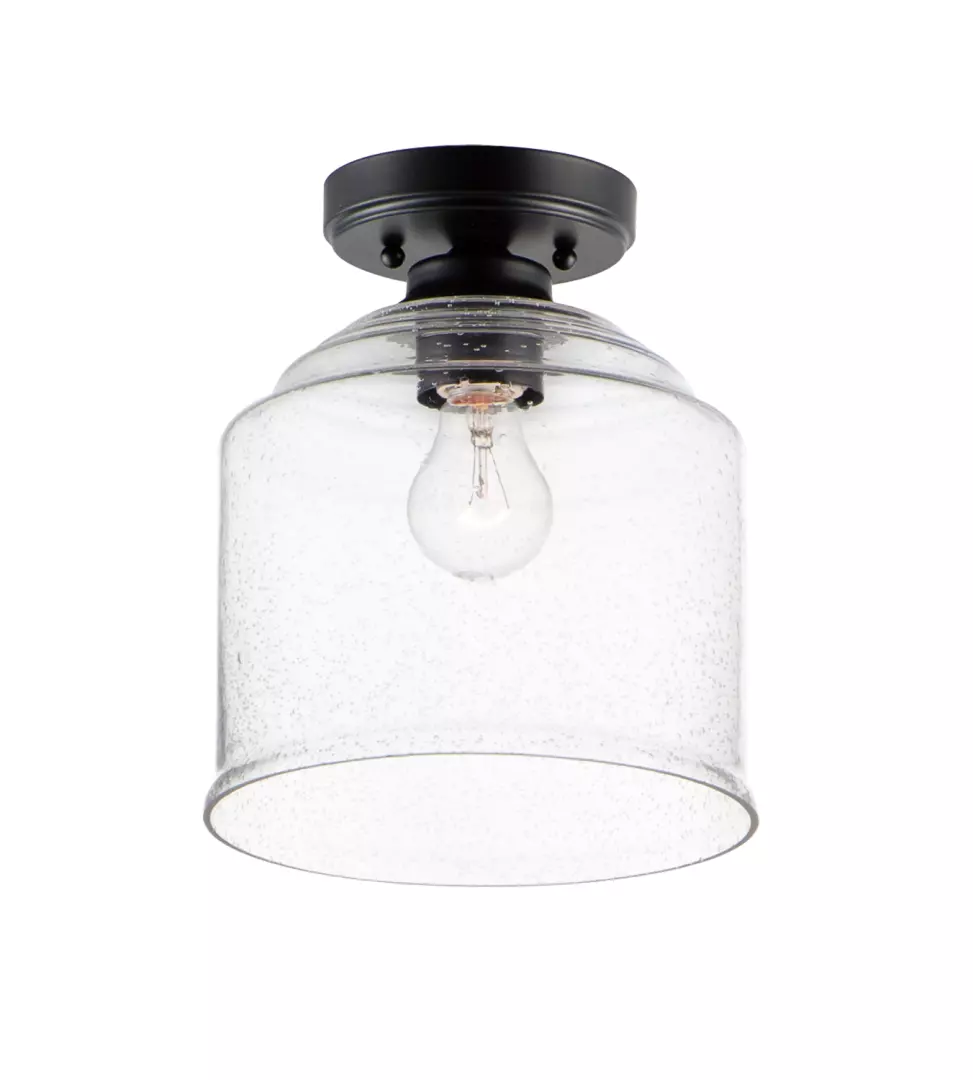 Acadia 1-Light Semi-Flush Mount material