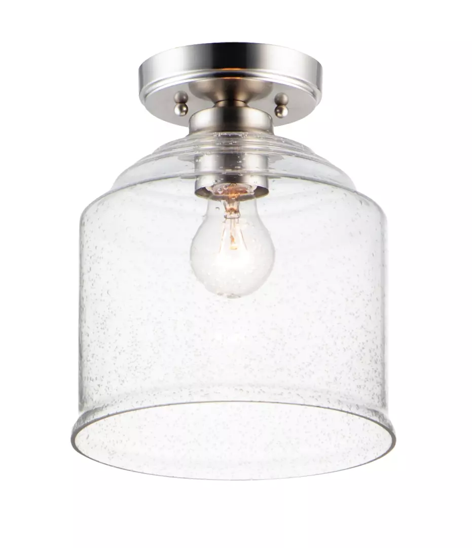 Acadia 1-Light Semi-Flush Mount material