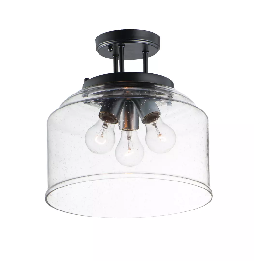 Acadia 3-Light Semi-Flush Mount material