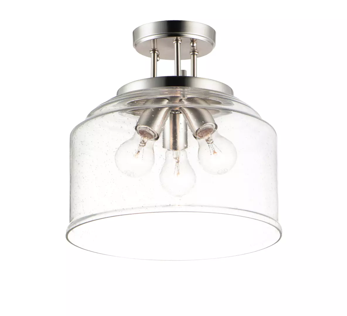 Acadia 3-Light Semi-Flush Mount material