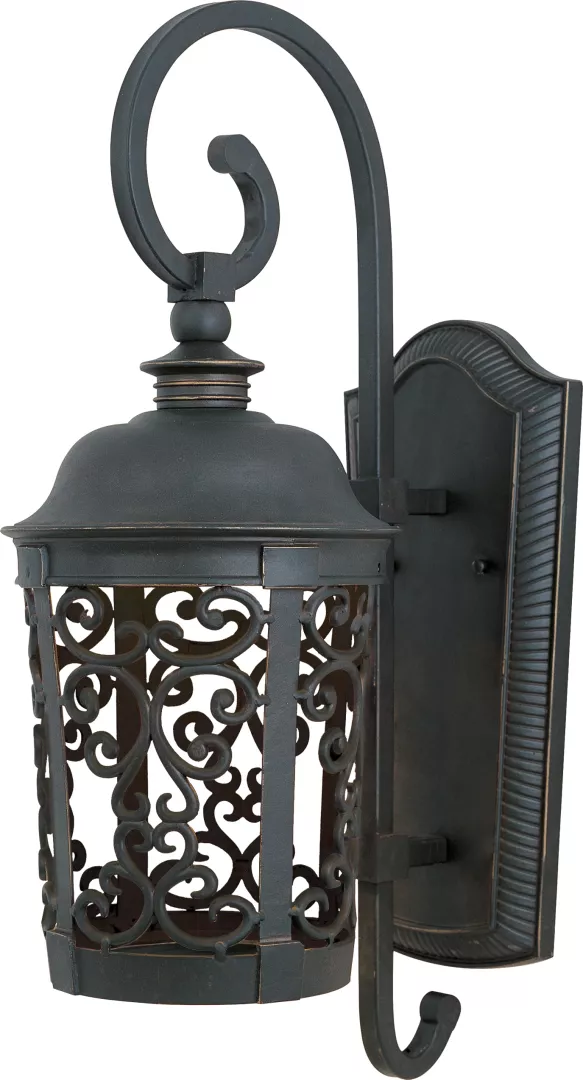 Whisper Dark Sky LED 1-Light Outdoor Wall Lantern material