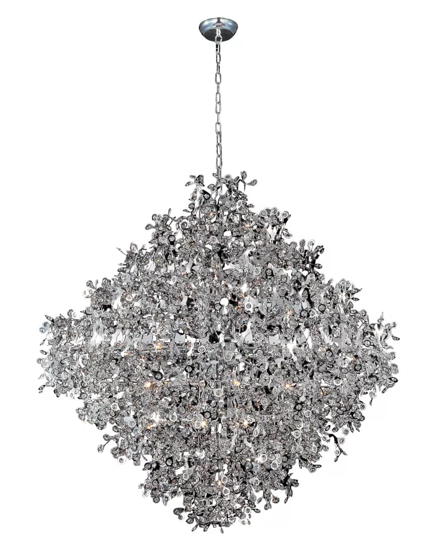Comet 50" Crystal Pendant material