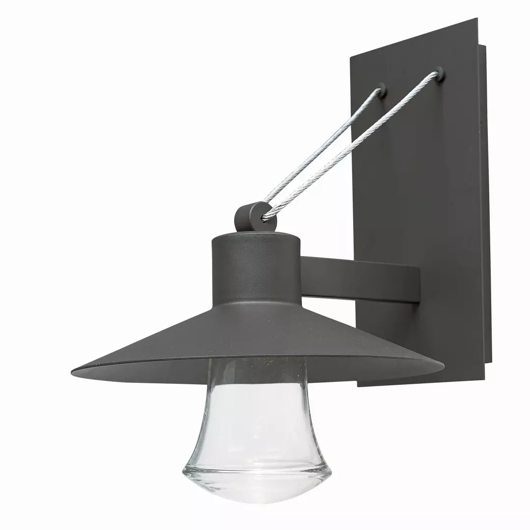 Civic Large LED Outdoor Wall Sconce material