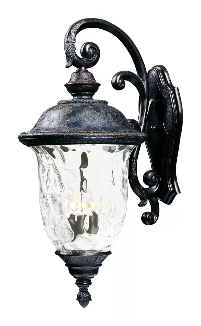 Carriage House DC 3-Light Outdoor Wall Lantern material