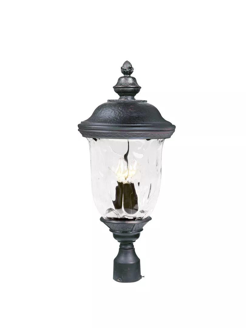 Carriage House DC 3-LT Outdoor Pole/Post Lantern material