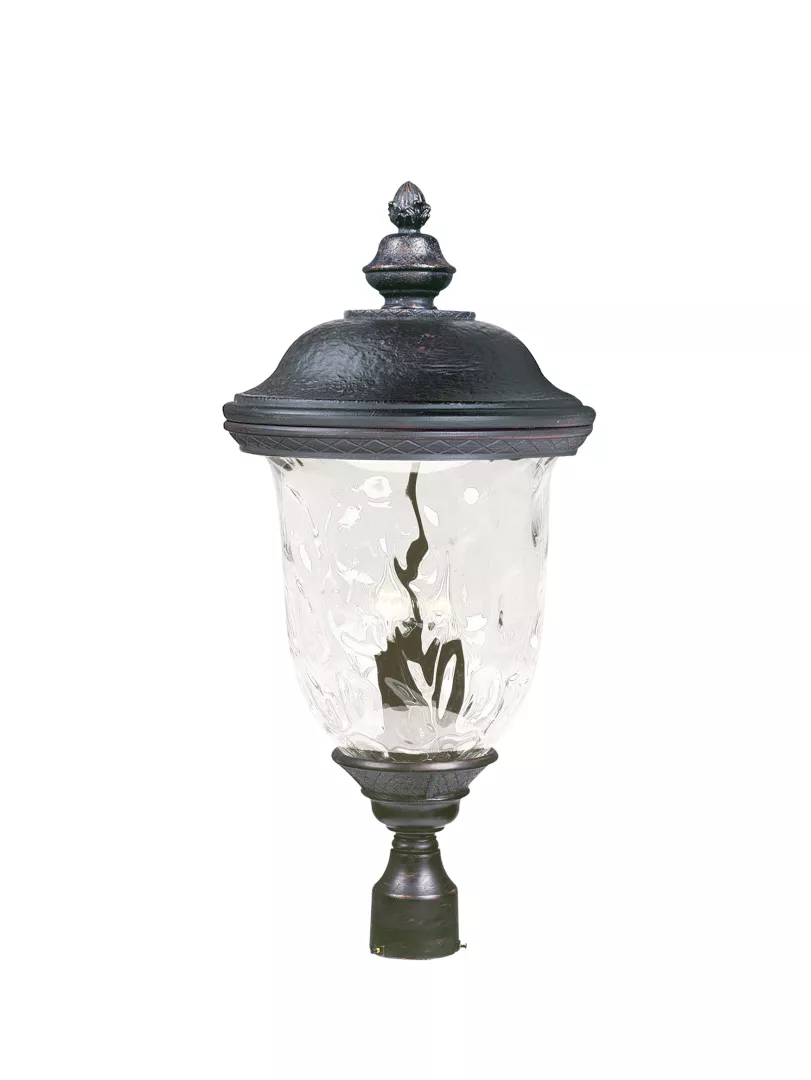 Carriage House DC 3-LT Outdoor Pole/Post Lantern material
