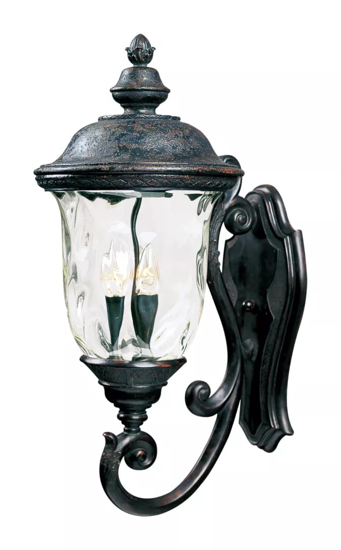 Carriage House DC 3-Light Outdoor Wall Lantern material