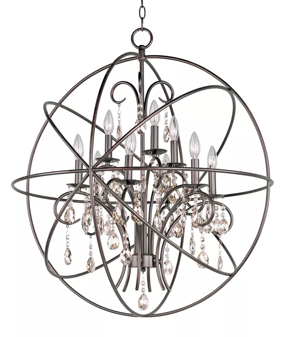 Orbit 9-Light Pendant material