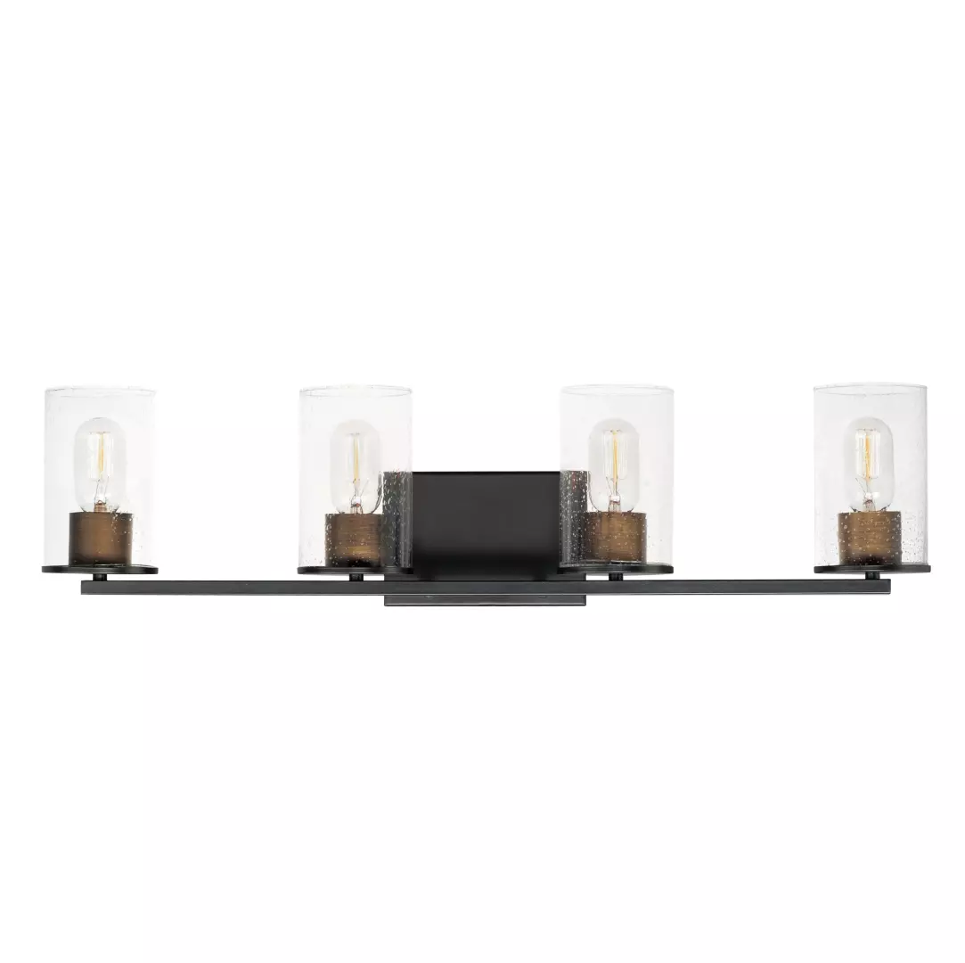 Sleek 4-Light Bath Vanity material