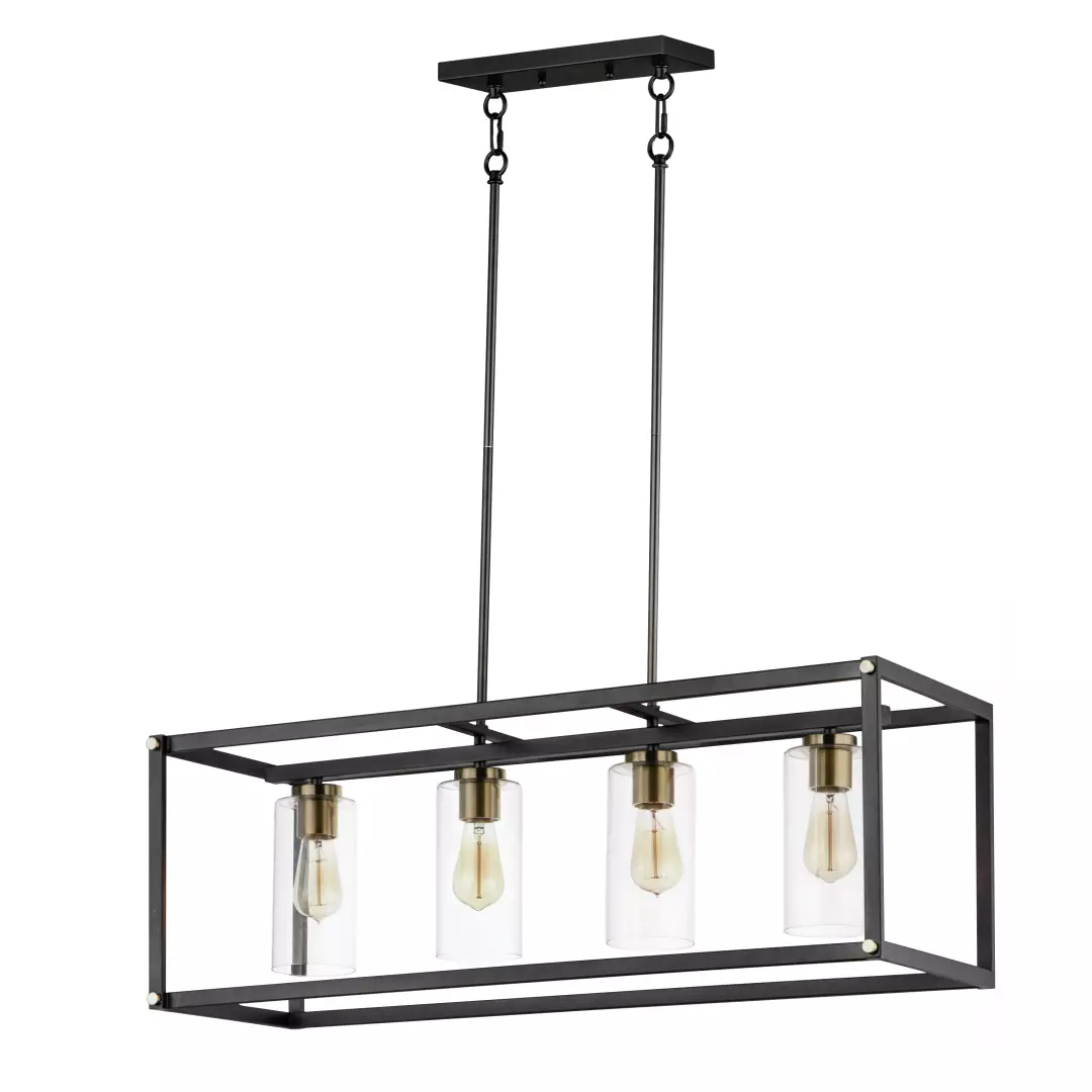 Capitol 4-Light Linear Pendant material