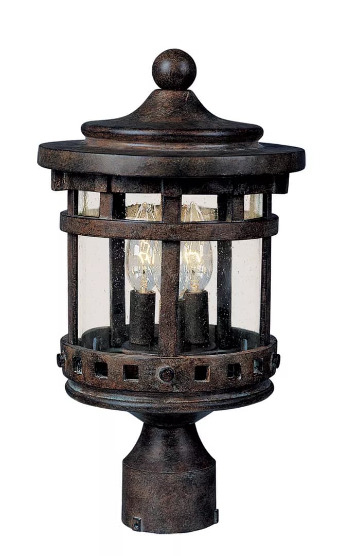 Santa Barbara VX 3-LT Outdoor Pole Lantern material