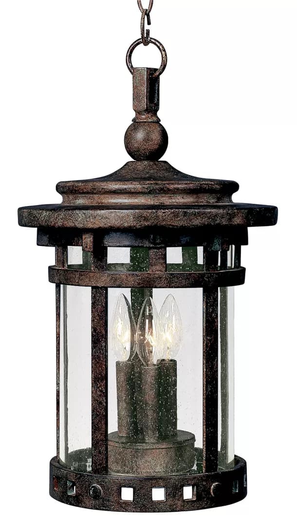 Santa Barbara VX 3-LT Outdoor Hanging Lantern material