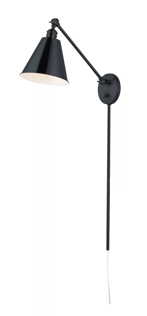 Library 1-Light Wall Sconce material