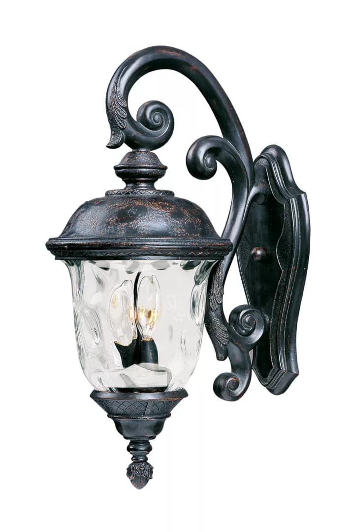 Carriage House DC 3-Light Outdoor Wall Lantern material