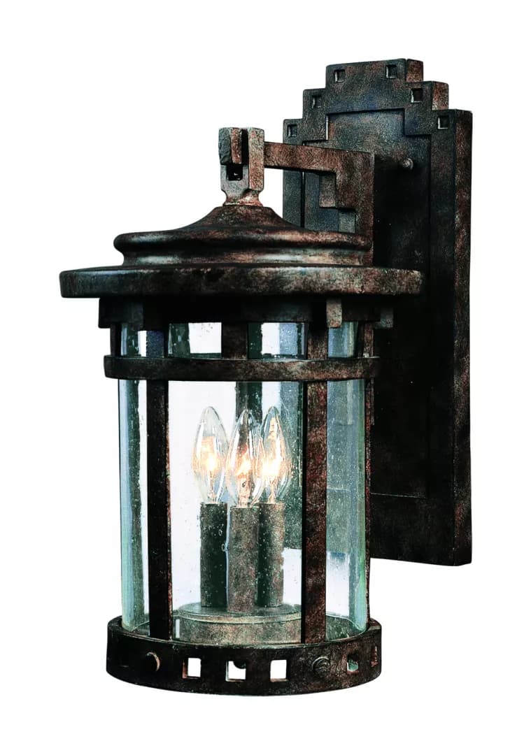 Santa Barbara VX 3-Light Outdoor Wall Lantern material