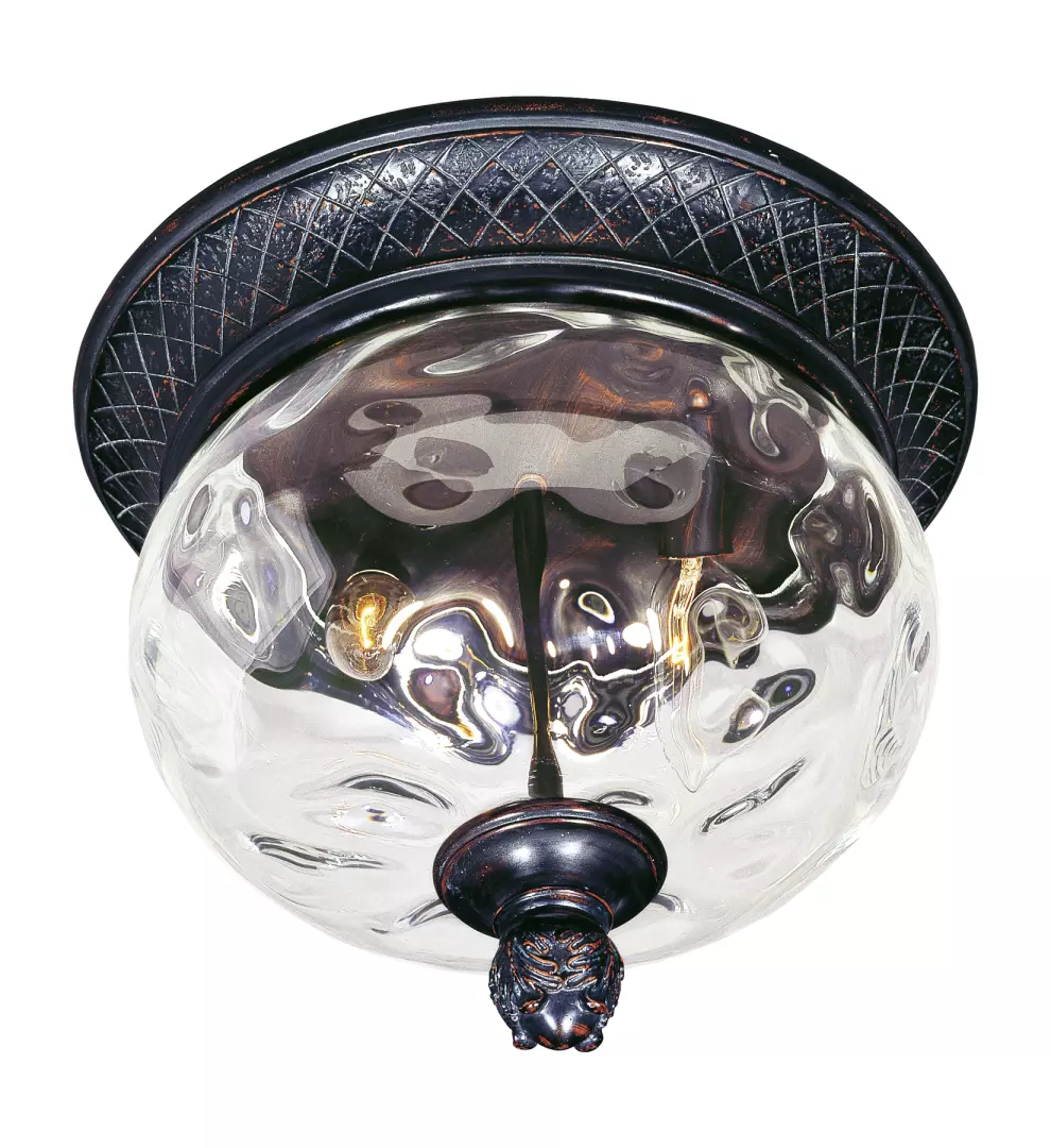 Carriage House 2-Light Outdoor Ceiling Mount material