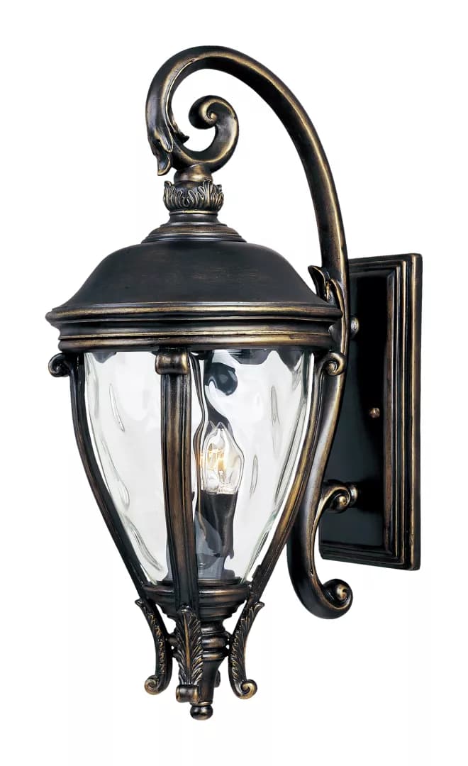 Camden VX 3-Light Outdoor Wall Lantern material